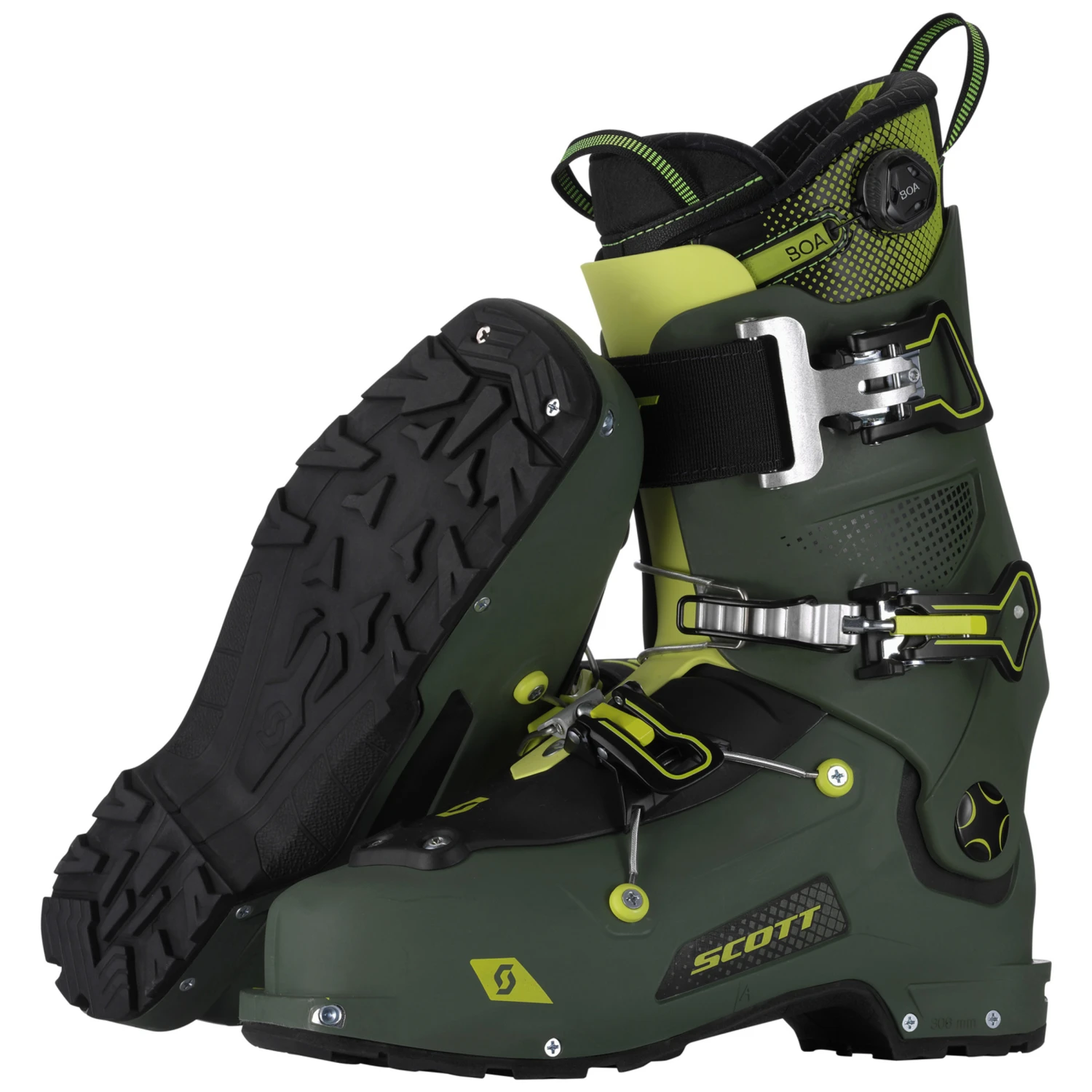 Scott Men's Freeguide Carbon Freeride Ski Boots 7 Scott Men's Freeguide Carbon Freeride Ski Boots - Image 5